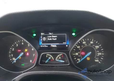 2016 Ford Focus Se из США, поврежденный, VIN 1FADP3F25GL386582